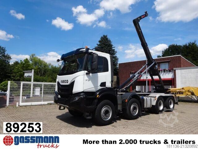 Camion scarrabile Iveco X-Way AD360X48Z/P 8x4, Retarder, Motorabtrieb
