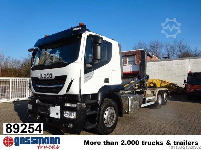 Camion scarrabile Iveco AT260S40 6x2, Lenk-/Liftachse