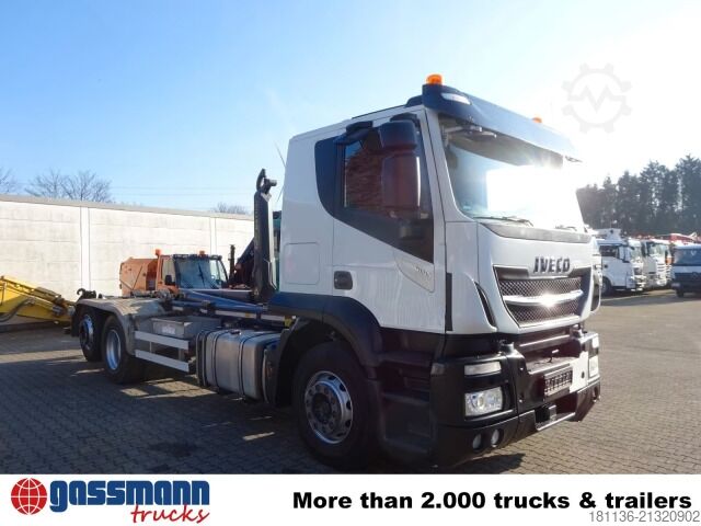 Camion scarrabile Iveco AT260S40 6x2, Lenk-/Liftachse