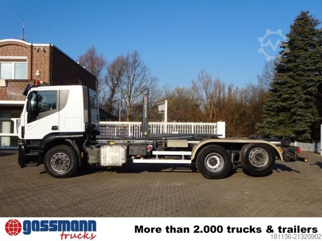 Camion scarrabile Iveco AT260S40 6x2, Lenk-/Liftachse