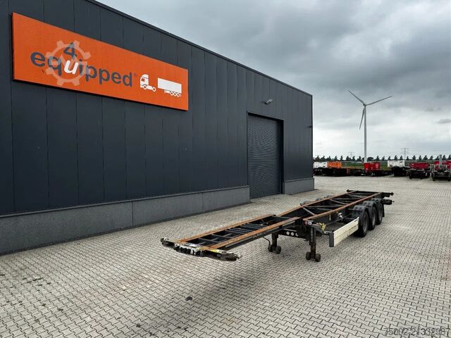 Containervervoer Schmitz Cargobull 45FT HC / Leergewicht: 4.240kg / BPW + Trommel ...