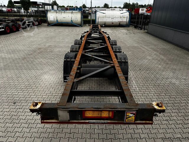 Containervervoer Schmitz Cargobull 45FT HC / Leergewicht: 4.240kg / BPW + Trommel ...