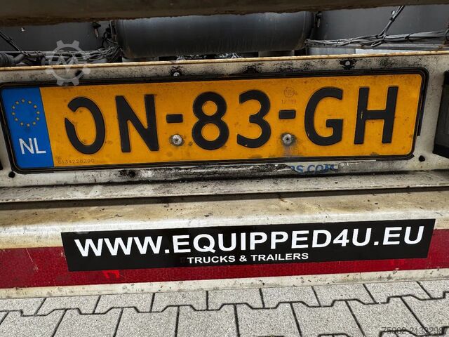 Containervervoer Schmitz Cargobull 45FT HC / Leergewicht: 4.240kg / BPW + Trommel ...