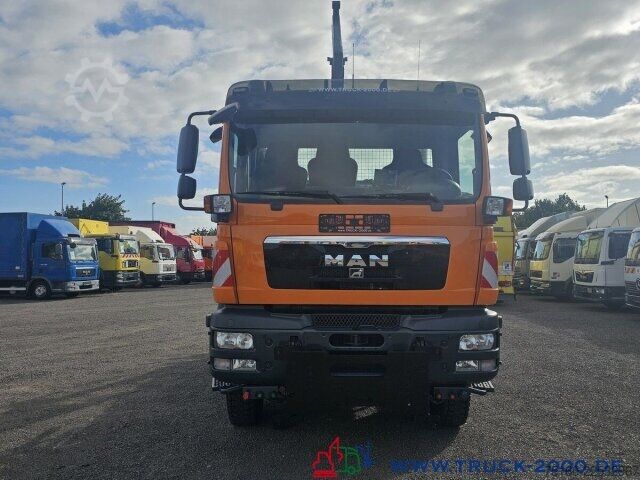 Φορτηγό γερανός roll-off MAN TGM 15.250 4x4 Meiller Kommunalausstattung