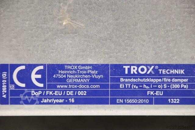 Πυροδιαφράγμα TROX FK-EU  470x420x500 mm