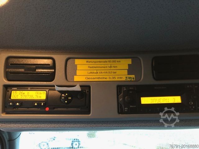 LKW-Fahrgestell MERCEDES-BENZ Atego 1218 B_nur Fgst_nur Chassis_Radstand 6,25m