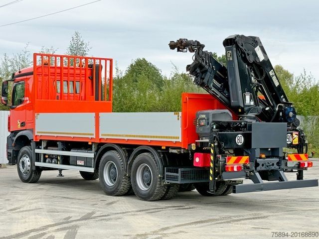 Grúa montada en camión MERCEDES-BENZ AROCS 2643 *HIAB X-HIDUO 188 ES-5/FUNK * 6x4