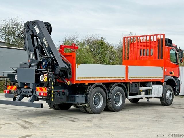 Grúa montada en camión MERCEDES-BENZ AROCS 2643 *HIAB X-HIDUO 188 ES-5/FUNK * 6x4