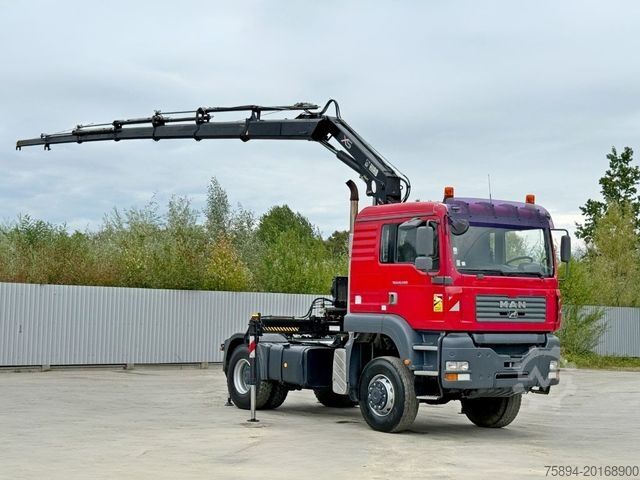 Tractor estándar MAN TGS 18.480 * HIAB 144 D - HIDUO + FUNK/ 4x4 *TOP