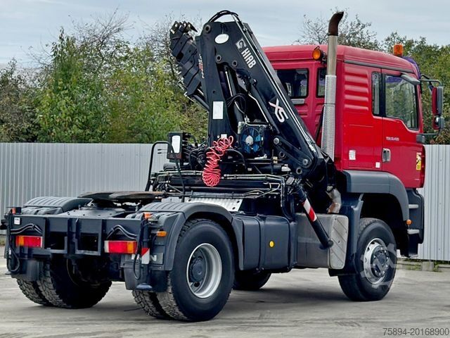 Tractor estándar MAN TGS 18.480 * HIAB 144 D - HIDUO + FUNK/ 4x4 *TOP
