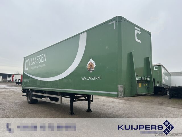 Box body Groenewegen DRO-12-10 B / City / Box / Loadlift 2000 kg / N...