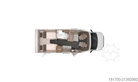 Félintegrált lakóautó Knaus Van TI 640 MEG VANSATION *'TraumMobil*Automatik*4000kg*
