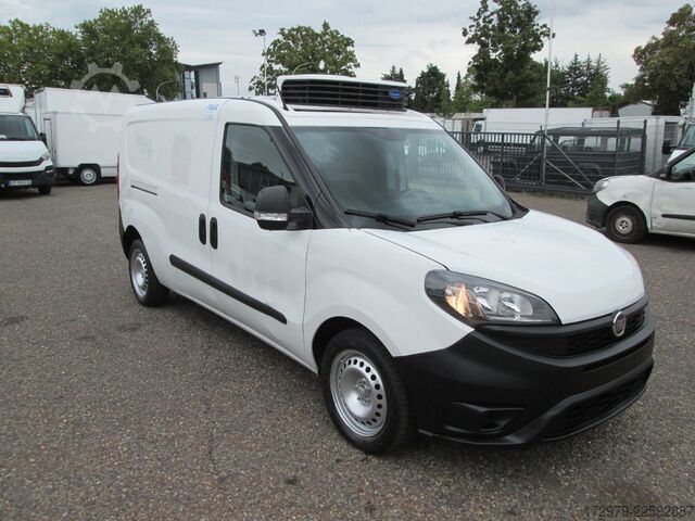 Fourgon isotherme frigorifique FIAT Doblo CNG *Maxi-Carrier-Tiefkühler*Euro6*Klima*
