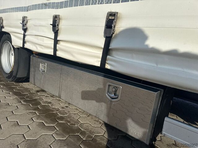 Semiremorcă cu platformă joasă  Wiese SA 3-36 3-Achs Mega Stufensattel Rampe 25T