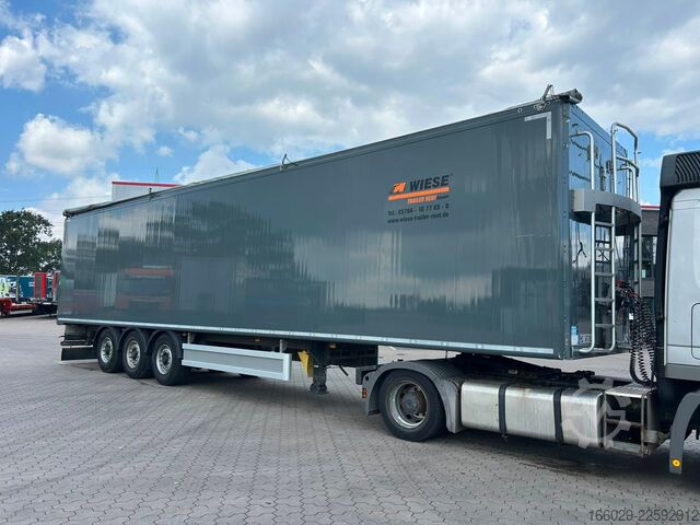 Semiremorcă cu podea mobilă KRAKER CF-Z Schubboden 92m³ Sehr sauber
