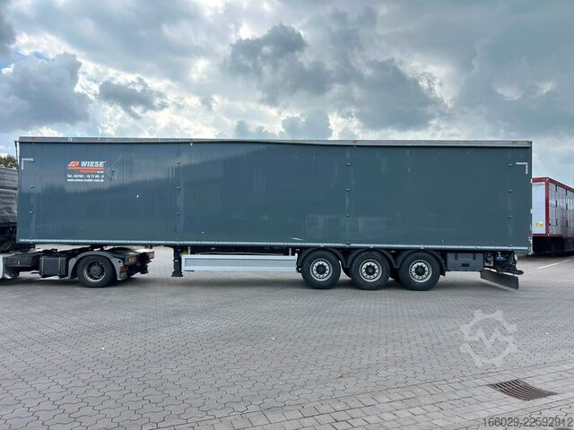 Semiremorcă cu podea mobilă KRAKER CF-Z Schubboden 92m³ Sehr sauber