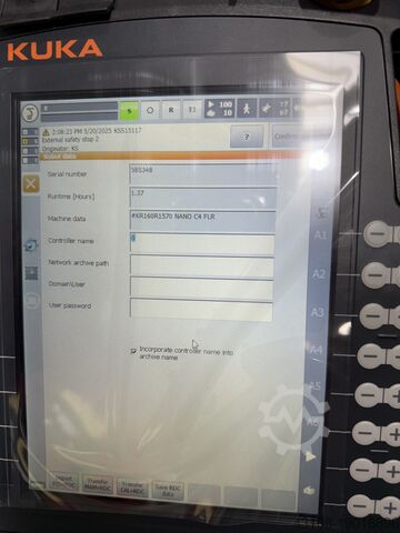 Robot przemysłowy KUKA KR160 R1570 Nano