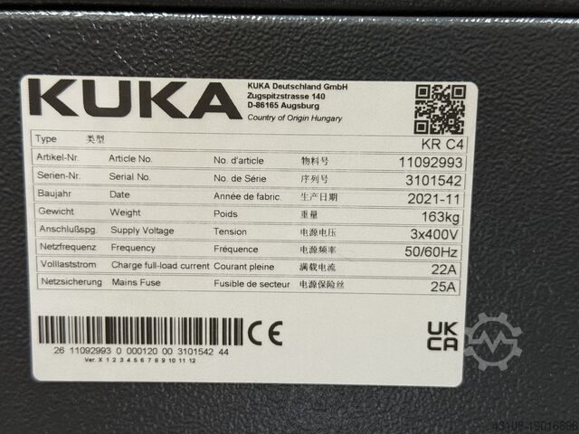 Robot przemysłowy KUKA KR160 R1570 Nano