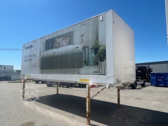 Reboque de chassis intercambiável KRONE DRYBOX KOFFER WK 7.3 STG MEHRERE EINHEITEN VERFüGBAR 7,45 METER GESAMTLäNGE