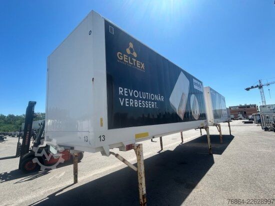 Reboque de chassis intercambiável KRONE DRYBOX KOFFER WK 7.3 STG MEHRERE EINHEITEN VERFüGBAR 7,45 METER GESAMTLäNGE