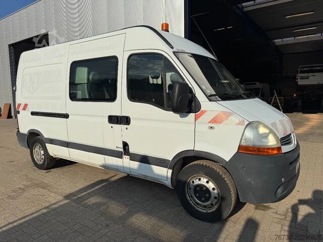 Bestelwagen dubbele cabine Renault Master **DCI100-AIRCO**