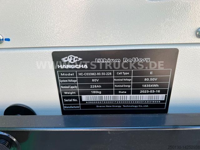 Ανυψωτικό περονοφόρο με εμπρόσθιο φορτηγό HANGCHA CPD25-XD6-SI21 Elektro-Stapler