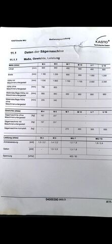 Koude zaag KASTO KASTOradial  M4