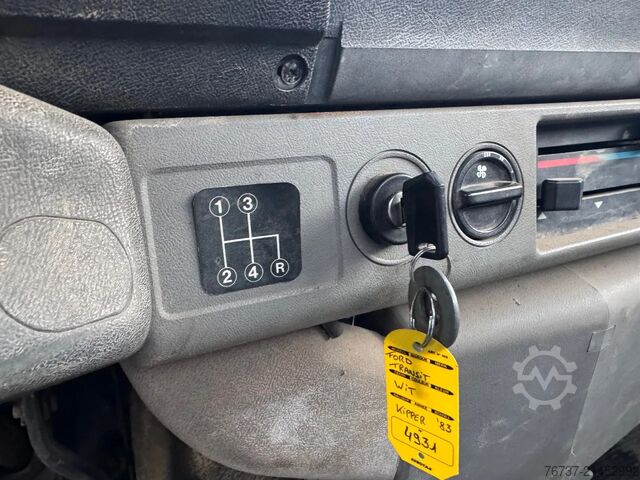 Kipper Ford TRANSIT **KIPPER-BENNE**