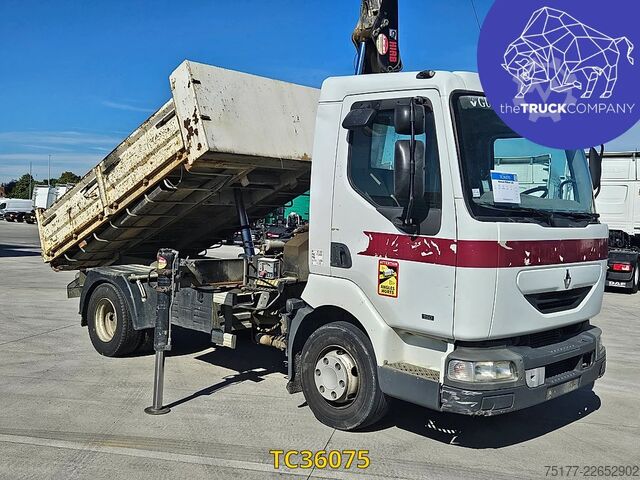 Ανατρεπόμενο φορτηγό Renault Midlum 135