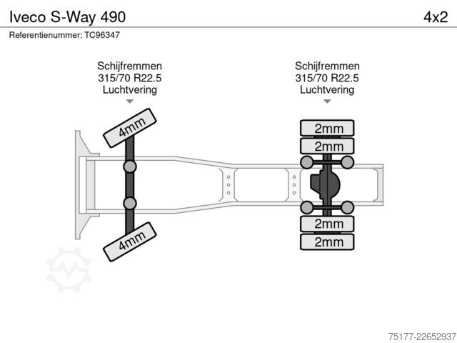 Standard-SZM Iveco S-Way 490