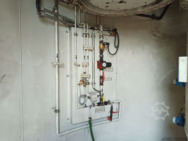 Standzargensilo Kohlestaubsilo Stahlsilo AJO Silo Kohlenstaubsilo 2x 120m³; 3,4m EX Atex