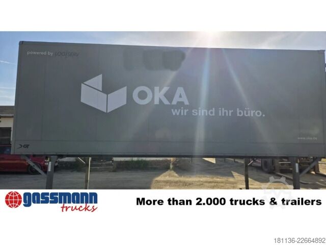 Skříňový nákladní automobil  BDF Wechselbrücke 7.45