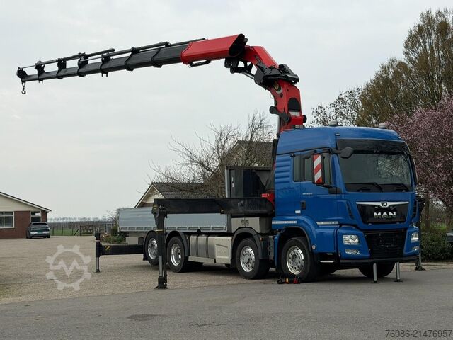 Kranbil MAN TGS 35.510 8x2!!EURO 6 PALFINGER 58002 TEC LIER...