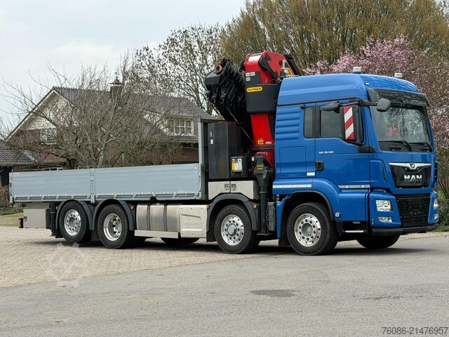 Kranbil MAN TGS 35.510 8x2!!EURO 6 PALFINGER 58002 TEC LIER...