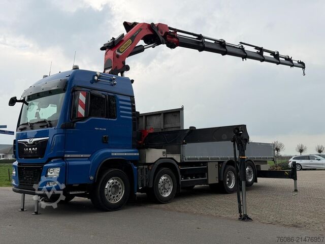 Kranbil MAN TGS 35.510 8x2!!EURO 6 PALFINGER 58002 TEC LIER...