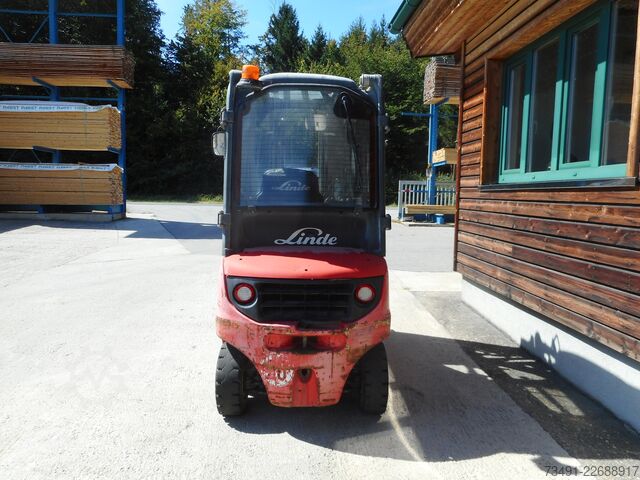 Empilhador Linde H16D-01 Triplex + SS Kabine