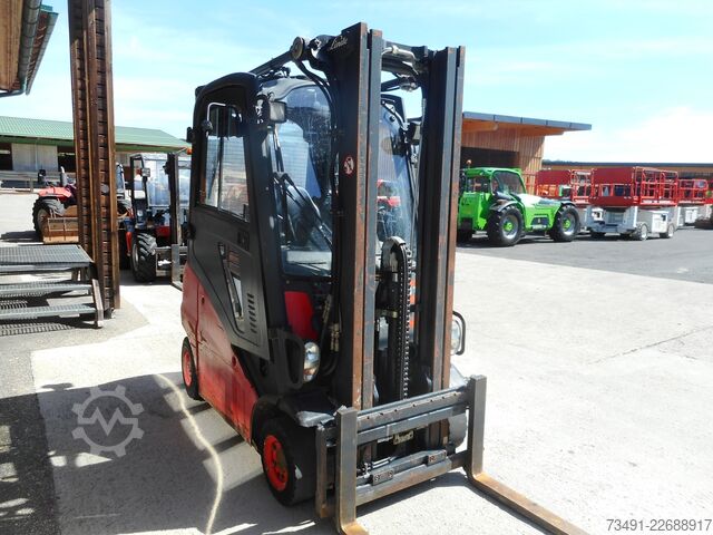 Empilhador Linde H16D-01 Triplex + SS Kabine