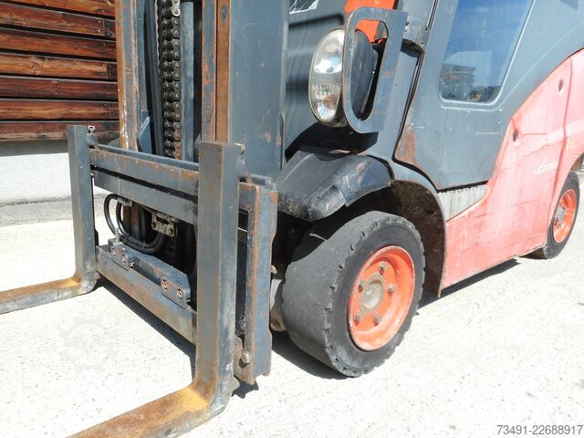 Empilhador Linde H16D-01 Triplex + SS Kabine