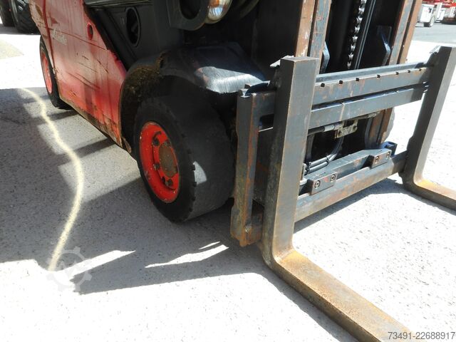 Empilhador Linde H16D-01 Triplex + SS Kabine