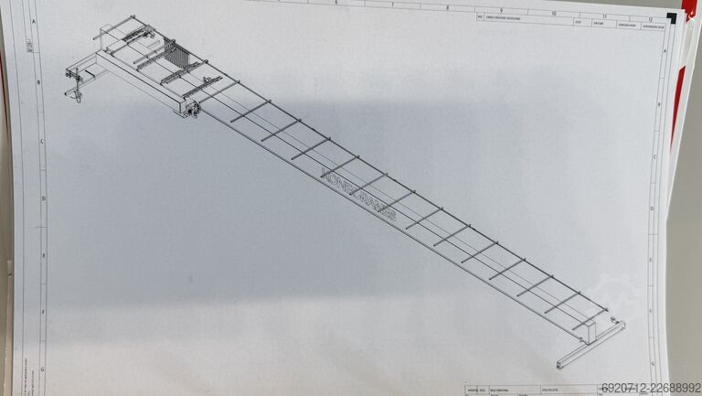 Suwnica pomostowa 23.094 mm / 5 ton / 2024 Konecranes Overhead crane