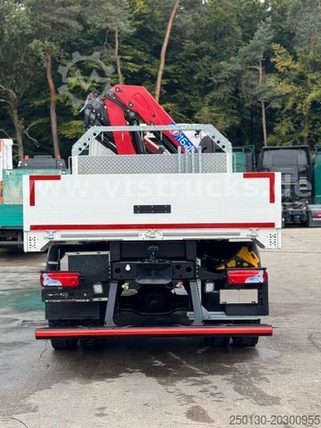 Truck mounted crane MAN TGM TG3 18.320 4x4 HMF Ladekran Pritsche