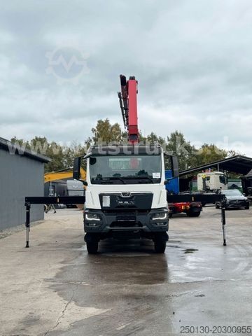 Truck mounted crane MAN TGM TG3 18.320 4x4 HMF Ladekran Pritsche