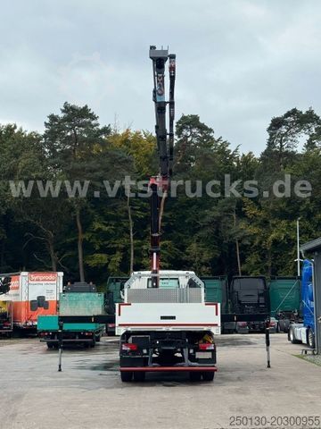 Grua montada em camião MAN TGM TG3 18.320 4x4 HMF Ladekran Pritsche