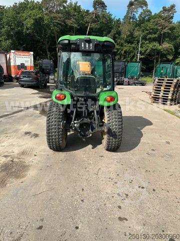 Gård traktor John Deere 3520 4x4 Hofschlepper Rasenbereifung