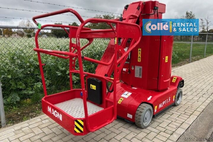Mobilní pracovní platforma MAGNI MJP 11.5