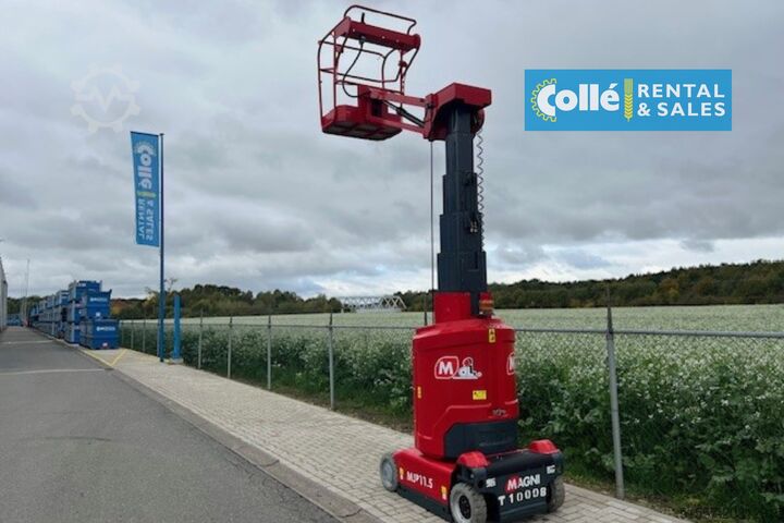 Mobilní pracovní platforma MAGNI MJP 11.5