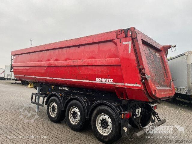 Semirimorchio ribaltabile Schmitz Cargobull Kipper Stahlrundmulde 37m³