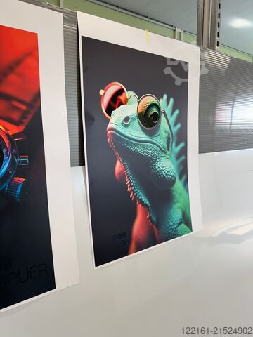 Digital print machine efi Vutek H5 industrial UV printer 457m2/h  Ricoh Gen5 (7p-1200dpi)