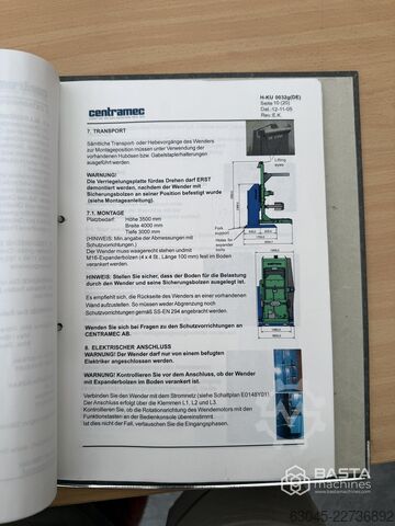 Centramec svuota-ottagoni Mark 2 (2012) Centramec Oktabinvändare Mark 2