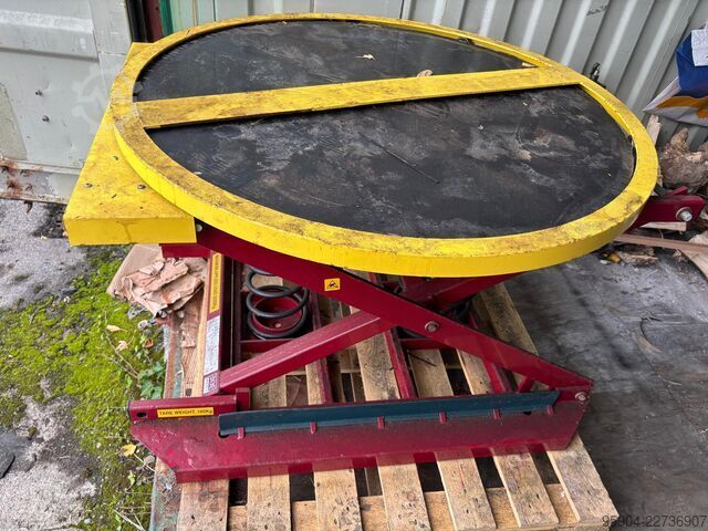 Federbeladener Palettenlader / Palettenpositionierer Pallet Loader 2000kg Capacity